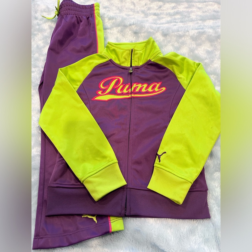 Girls Puma warm up outfit size 5